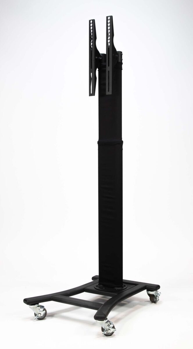 Black Rolling Stand with Sleeve
