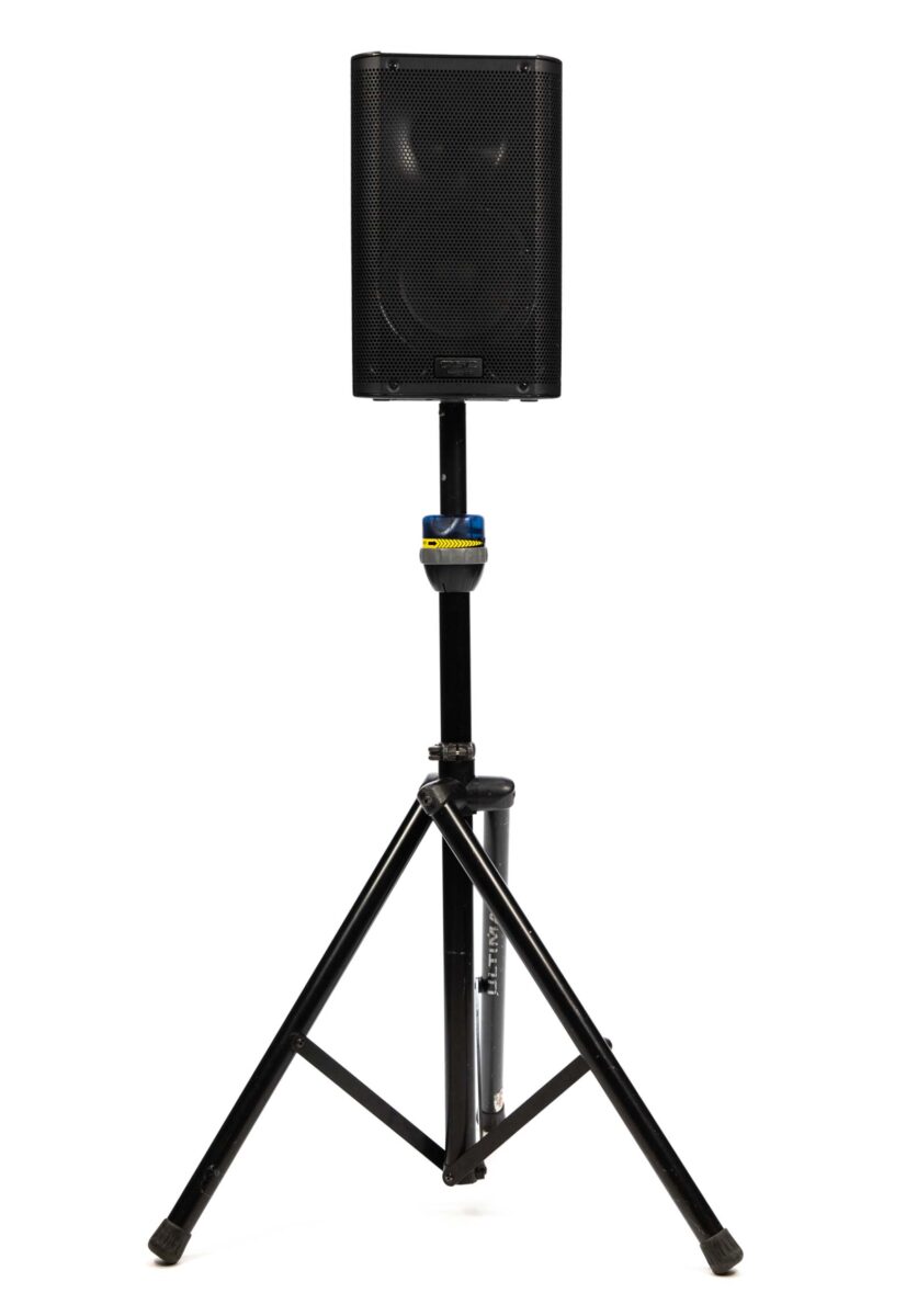 QSC K8 Speaker on Stand