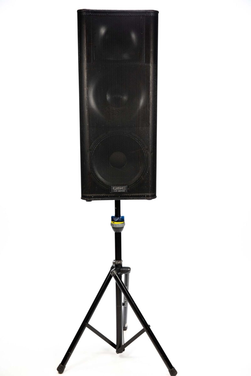 QSC KW 153 Speaker on Stand